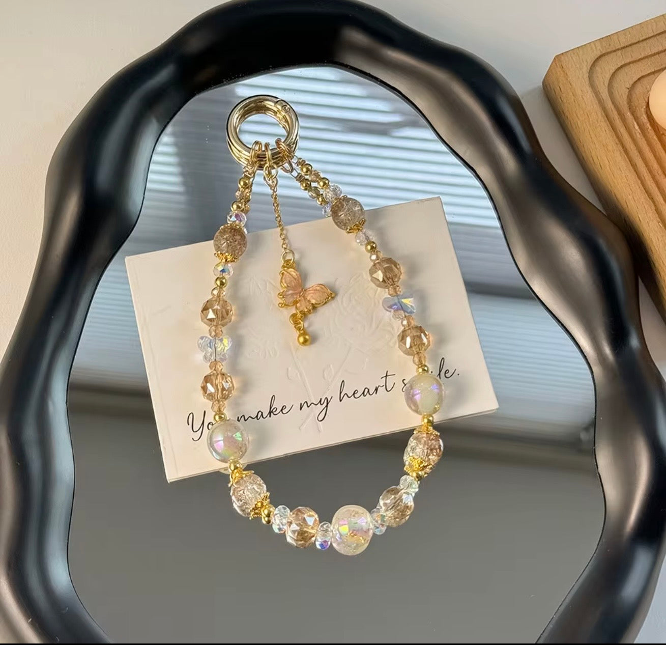 beautiful phone pendant charm backpack charm for women.