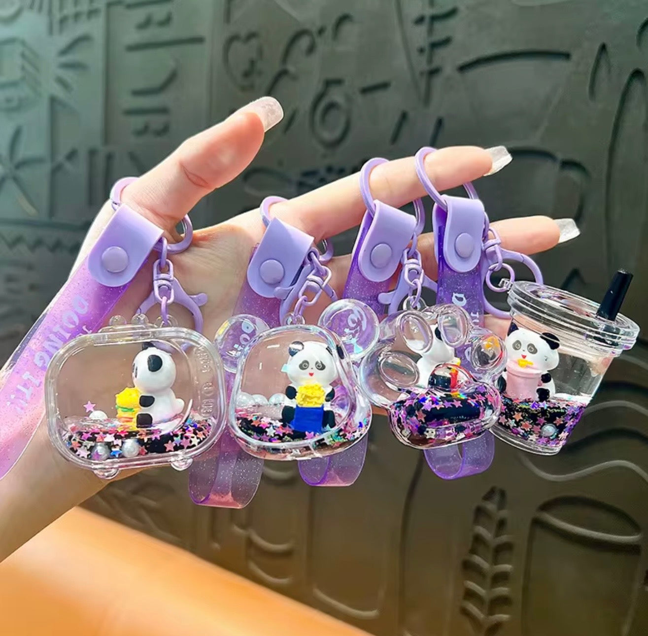 cute cartoon keychain pendant