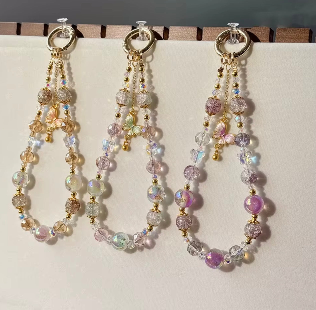 beautiful phone pendant charm backpack charm for women.